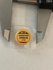 NOS Hamilton Tank Watch  Crystal WC 3mb236 214 23.5mm X 21.5  Mineral Glass #004