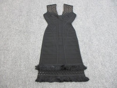 herve leger classic dress Herve Leger tight dress, classic evening dress, tight, black