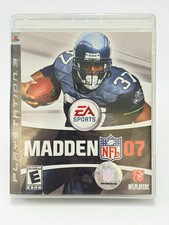 Madden NFL 07 Sony PlayStation 3 PS3 Complete CIB Manual Tested Working