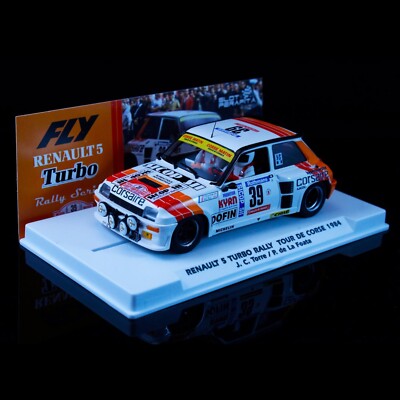 Fly E2096 Renault 5 Turbo Rally Tour de Corse 1984 No. 39 1:32 ltd. Edt.