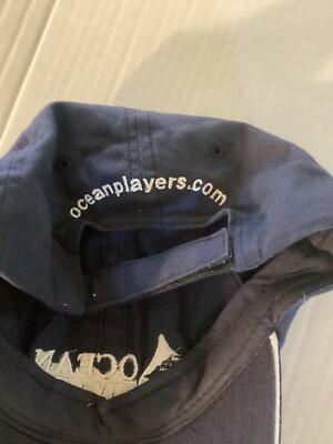 Chapeau/casquette De Baseball à Bretelles Réglables Ocean Players Club, Bleu, Adulte Unisexe, Bullet Line
