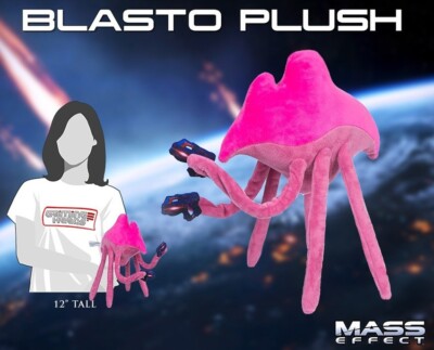Gaming Heads Mass Effect Blasto Plush Collectible Figure