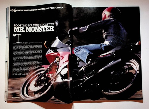 1984 March Cycle World Motorcycle Magazine Honda GL1200 Aspencade Yamaha YZ250 - Picture 6 of 7