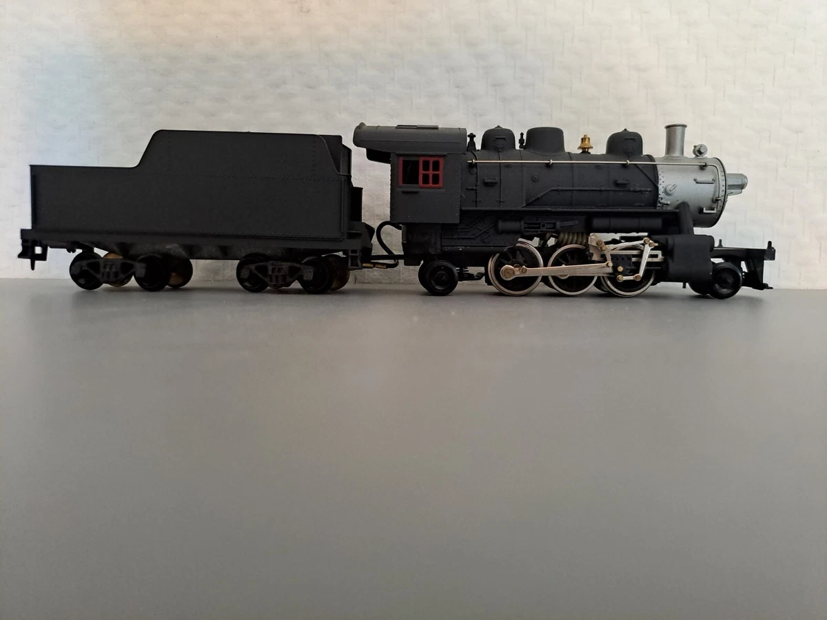 TRAIN LOCOMOTIVE VAPEUR Et Tender + 2 Wagons Circuit Ovale EUR 13,90 - FR