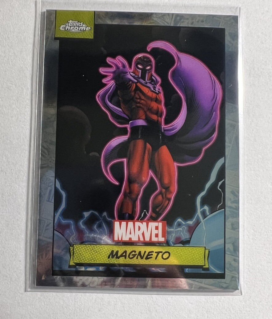 2024 Topps Chrome Marvel Magneto #111 Base