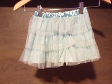 Freestyle Danskin Girls Tutu SIZE Small 6/6X GREEN TUTU