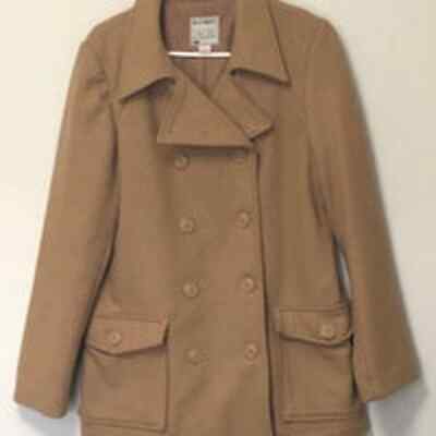 Old Navy Women s Camel Pea Coat. Size Medium. GUC I10