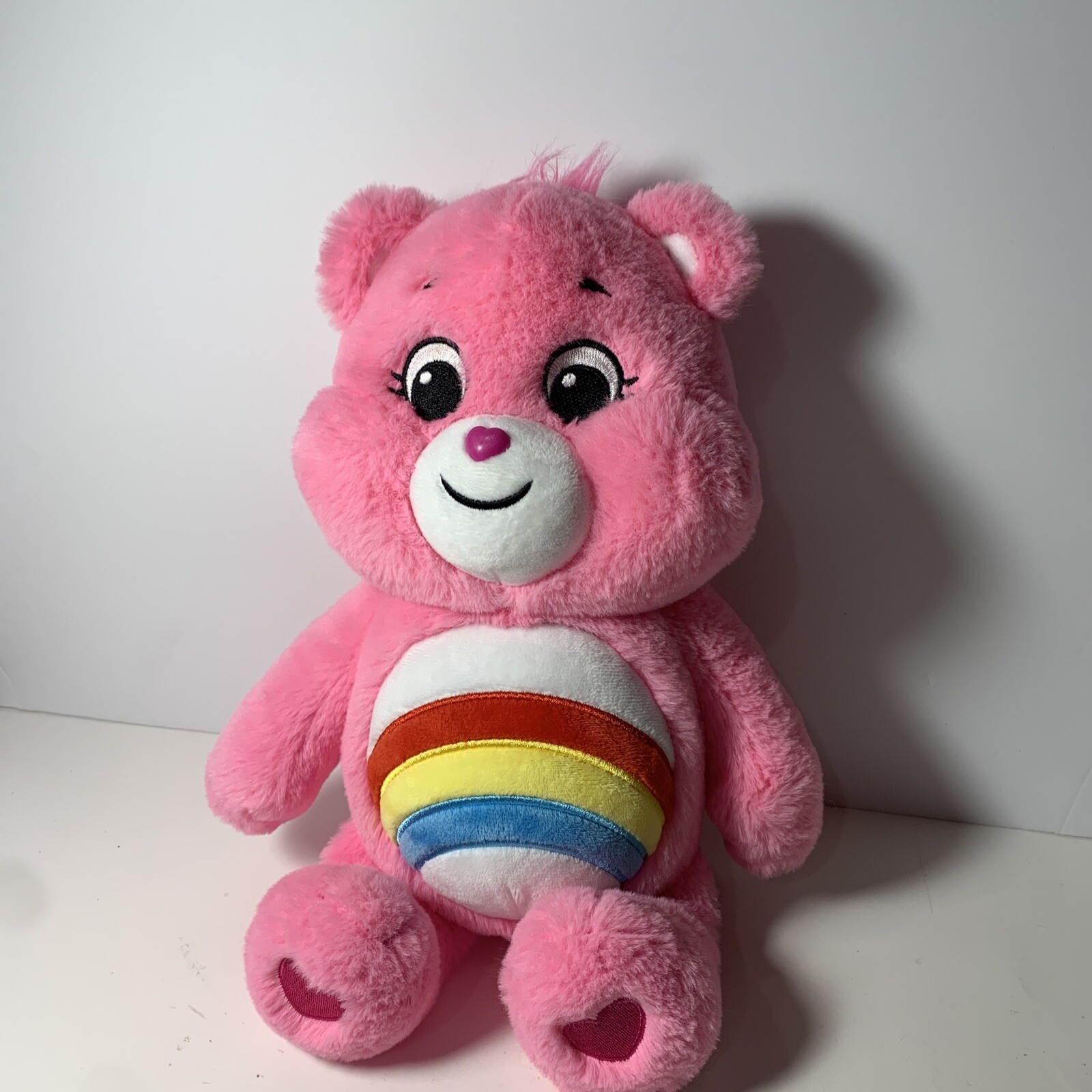 Care Bears 13" Cheer Bear Pink Plush 2020 | eBay
