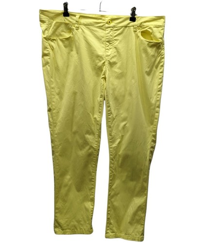 TRENERY Yellow Slim Stretch Jeans Size 
