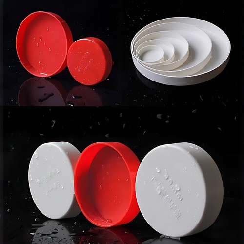 50-200mm PVC Cap End Caps Plug Blanking Water Adhesive Drain Pipe Tube Fittings - Picture 6 of 7