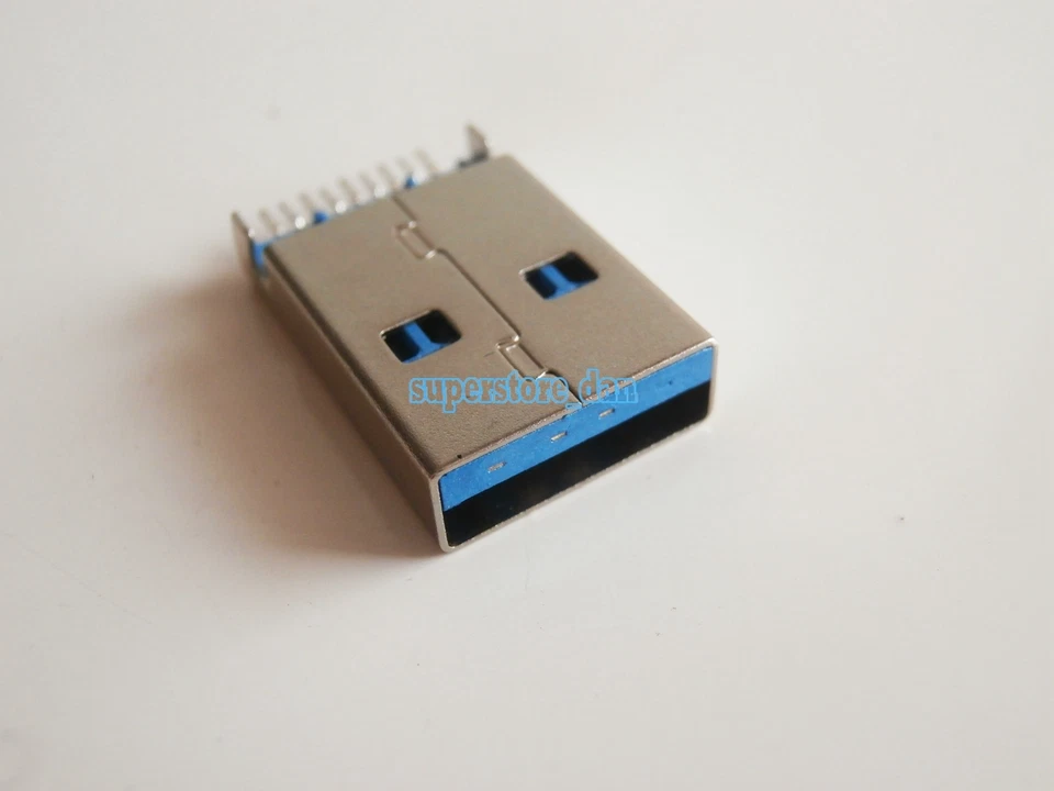 5X USB 3.0 Type A 9 Pin 180° Male SMT SMD Panel Mount DIP USB Connector - Image 4 of 4