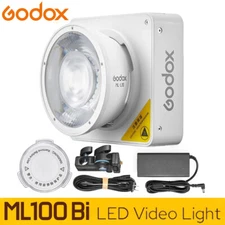 Godox ML100Bi 120W Portable COB LED Video Light 2800K-6500K Bi-Color Fill Light