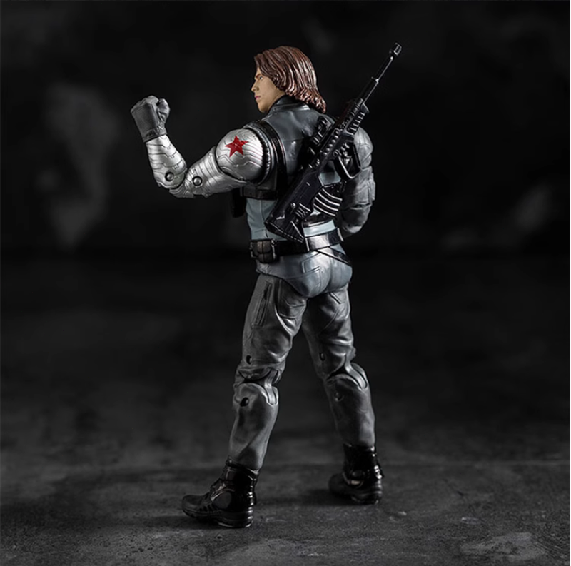 Marvel Captain America Winter Soldier Bucky Barnes Action Figure