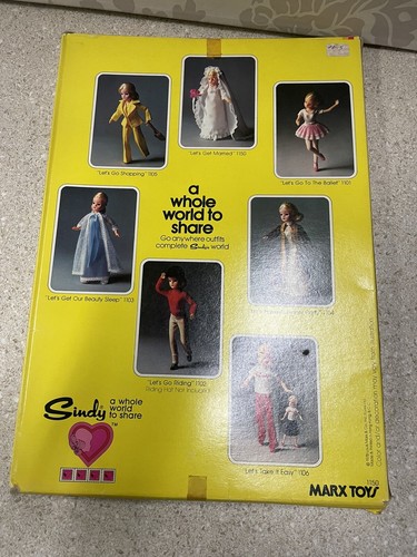 Marx Sindy Let's Get Married #1150 New in Box - Picture 2 of 2