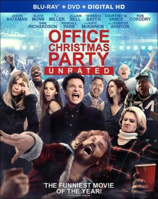 Office Christmas Party [BD/DVD/Digital HD Combo] [Blu-ray], DVD Dolby, Dubbed, S