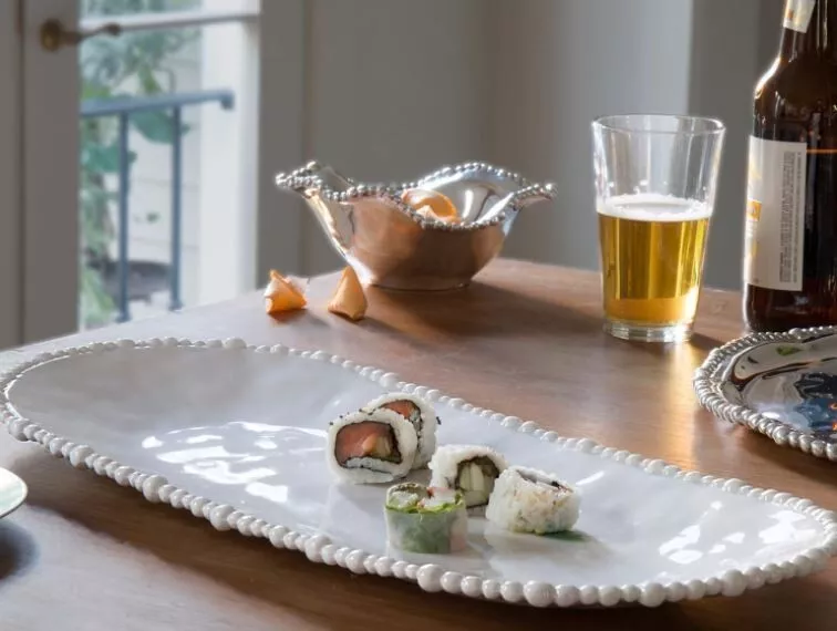 Large sale white tray