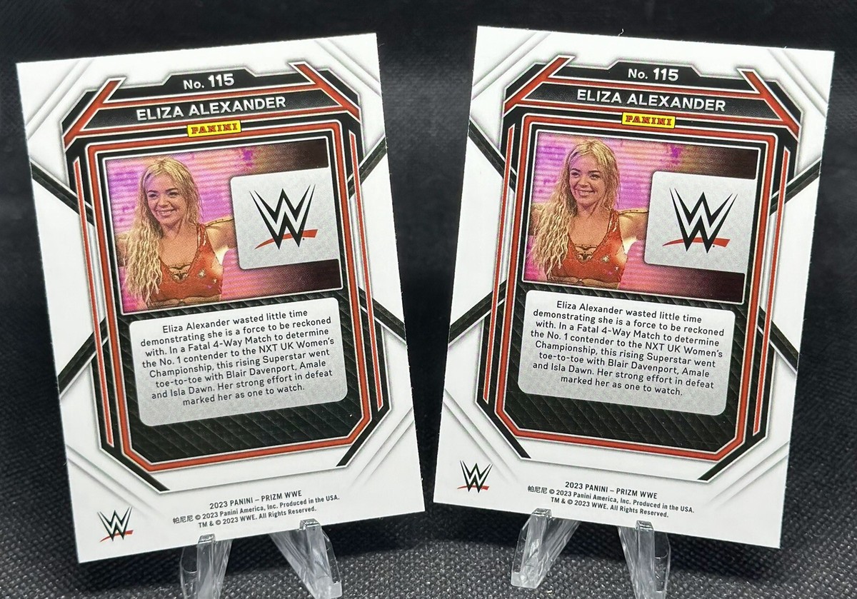 2023 Panini Prizm WWE #115 Eliza Alexander RC | eBay