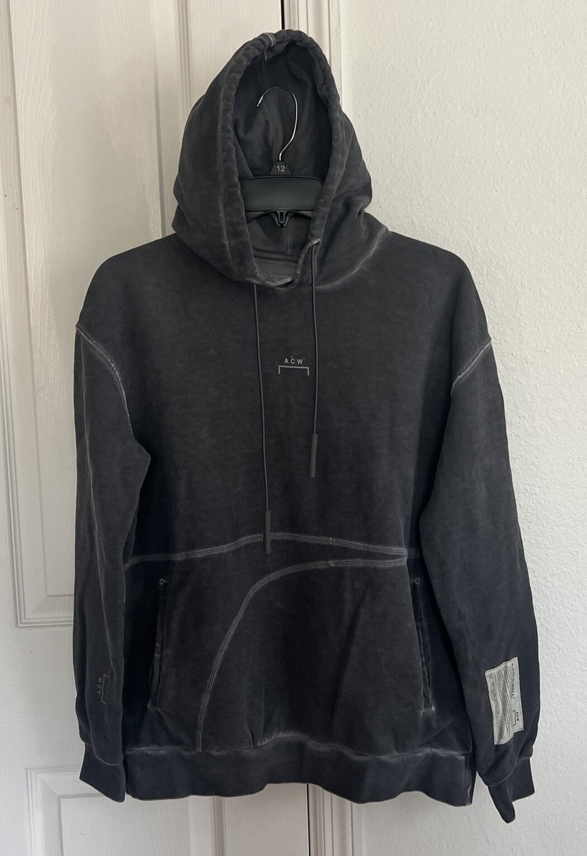 ACW A- Cold- Wall Designer Long Sleeve Gray Stitches Hoodie 