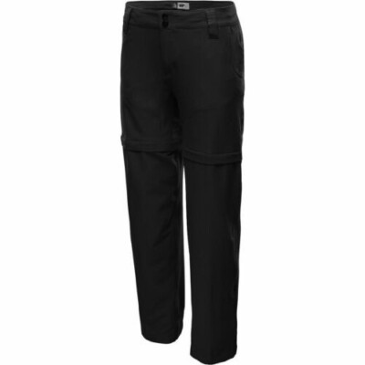 Alpine Design Damen Tech Serie Convertible Pant-Short Straight Fit, Schwarz, 24