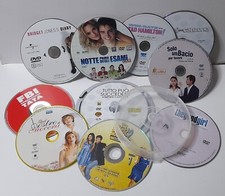 LOTTO 10 FILM -COMMEDIE ROMANTICI DVD SENZA CUSTODIA + CAKE BOX TITOLI IN DESCR.