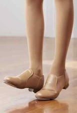 Weissman Slip On Stretch Tap Shoe Size 5AM Women's W1500