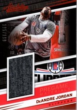 2017-18 Absolute Memorabilia PreGame Materials #7 DeAndre Jordan /199 - NM-MT