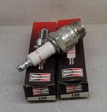 129 RF10C Champion Copper Plus Spark Plugs Set Of 2 Made In USA