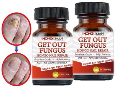 FUNGI NAIL HONGOSAN CORP Fungus clear Toenail Support herbal antibacterial NAIL ESSENCIAL OIL 2