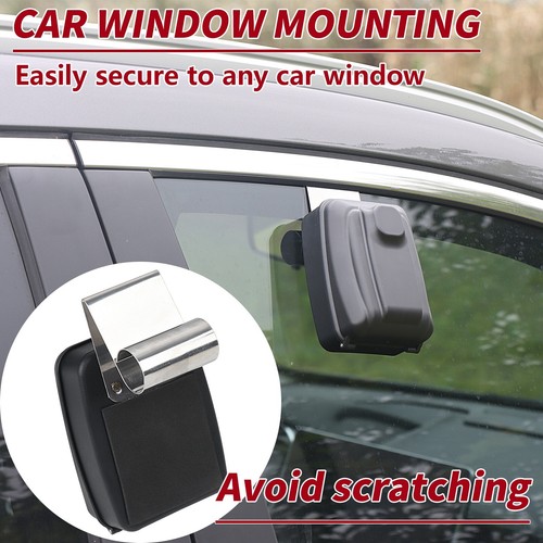 Car Window Lock Box for Turo, Black Portable Lockbox for Car Keys, Car Key Lock - Picture 4 of 7