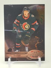2021-22 UD Skybox Metal Universe Hockey Rookie Retro #R-44 Lassi Thomson SENS