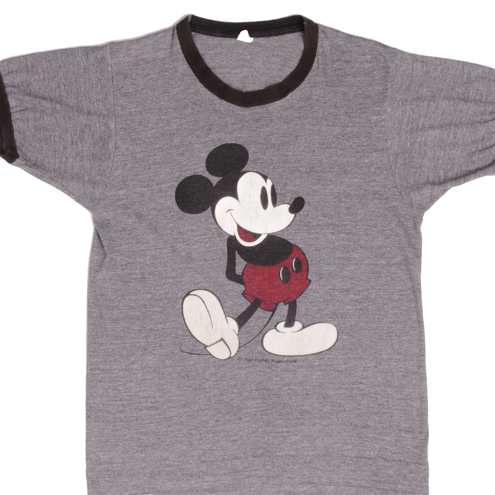 Disney Graphic Tee Camisetas Vintage 1970s para Hombre