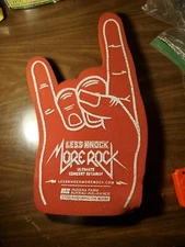 Foam Finger Rock N Roll Devil Horns Less Knock More Rock Indiana Farm Insurance