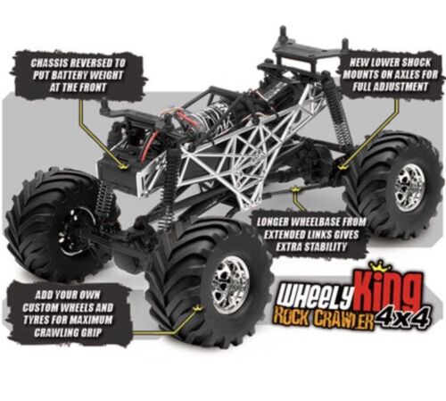 HPI WHEELY KING ROCK CRAWLER CONVERSION SET 87633 Genuine RARE - Picture 4 of 12