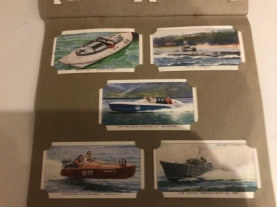 SPEED CIGARETTE CARDS by WILLS