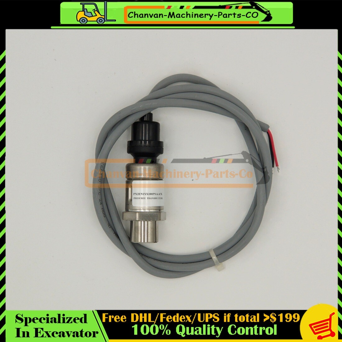 Pressure TRANSDUCER Fit for Honeywell 100psi PX2EN1XX100PSAAX for Coffee Machine