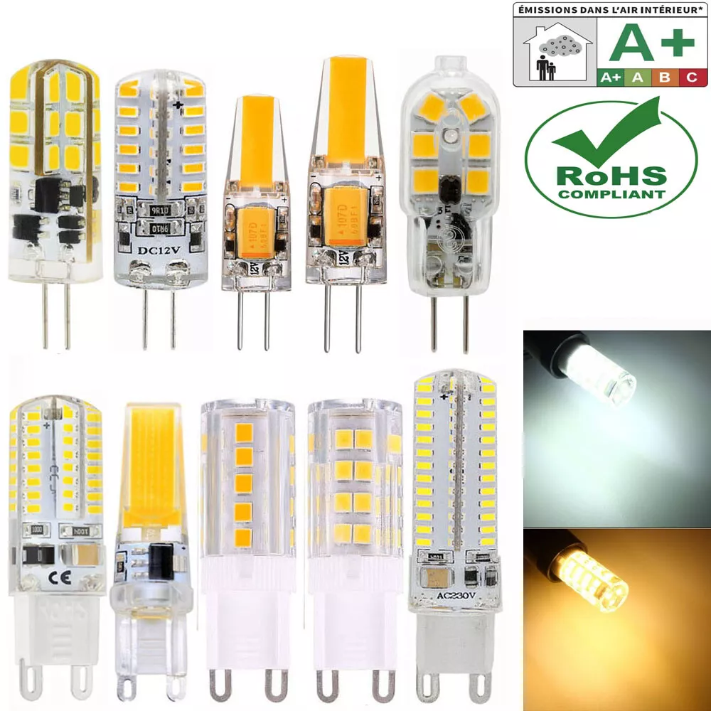 G4 LED 12V G9 Bulbs 240V 3W 5W 6W 8W Warm/Cool white light Capsule COB | eBay