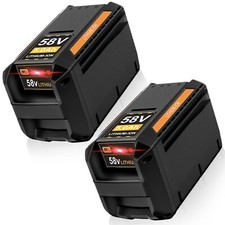 2x 5.0Ah Lithium-ion Battery For Echo 58V CBP-58V40 CBP-58V2AH CHT-58V Cordless