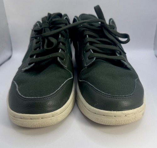 -Nike Green Dunk Low Retro Premium Sequoia Sneaker Size 10.5 - Imagen 1 de 6