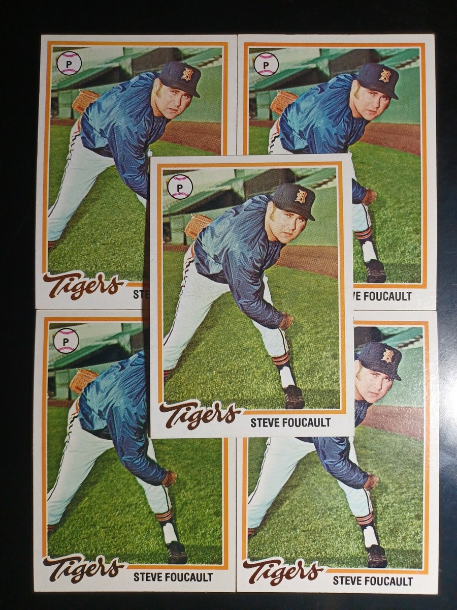 1978 TOPPS #68 DETROIT TIGERS STEVE FOUCAULT [5] NM/MT 03279 | eBay