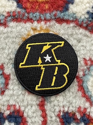 2019-20 Kobe Bryant KB Commemorative Patch For LA Lakers Sew