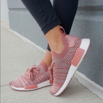 NIB Adidas Originals NMD R1 STLT Primeknit Women's Size 5.5 Ash Pink $170  Retail | eBay