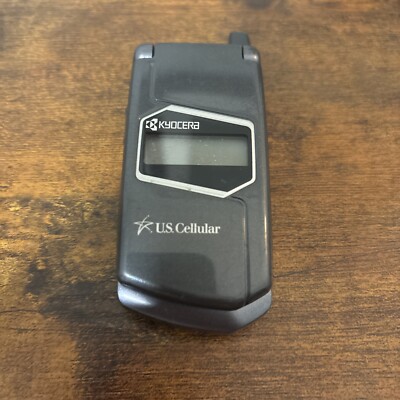 Kyocera SoHo KX1 / K4130 - Gray & Silver ( U.S. Cellular ) Very Rare Flip Phone