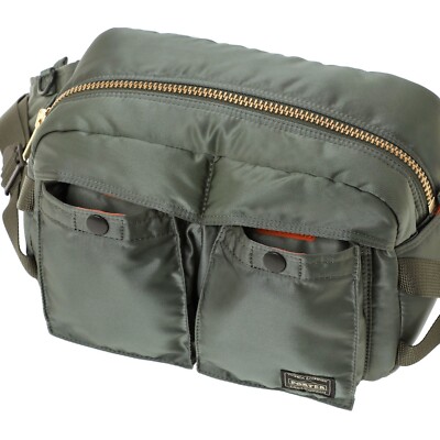 PORTER TANKER HIP BAG 622-08635 Sage Green Yoshida & Co. JPN