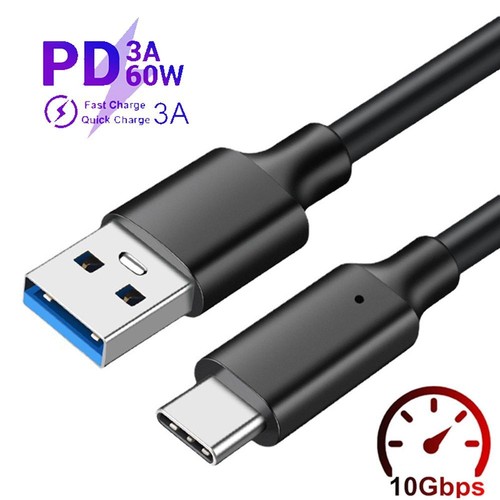 USB3.2 10Gbps Type C Cable USB A to Type-C Transfer SSD Hard Disk Cable 60W 3A - 第 2/16 張圖片