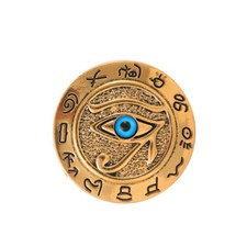 Beautiful Vintage Art Style The Eye of Egyptian Pharaoh Brooch Badge Pin Gift