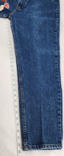 Jordache 90's Jeans Women's 13/14 Tapered Leg Denim Patches Upcycled Custom - Picture 8 of 24