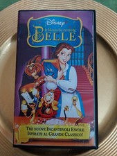 Il Mondo Incantato Di Belle Videocassette VHS Film Cartoni Animati Walt Disney 