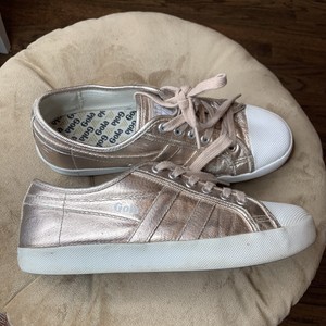 gola rose gold sneakers
