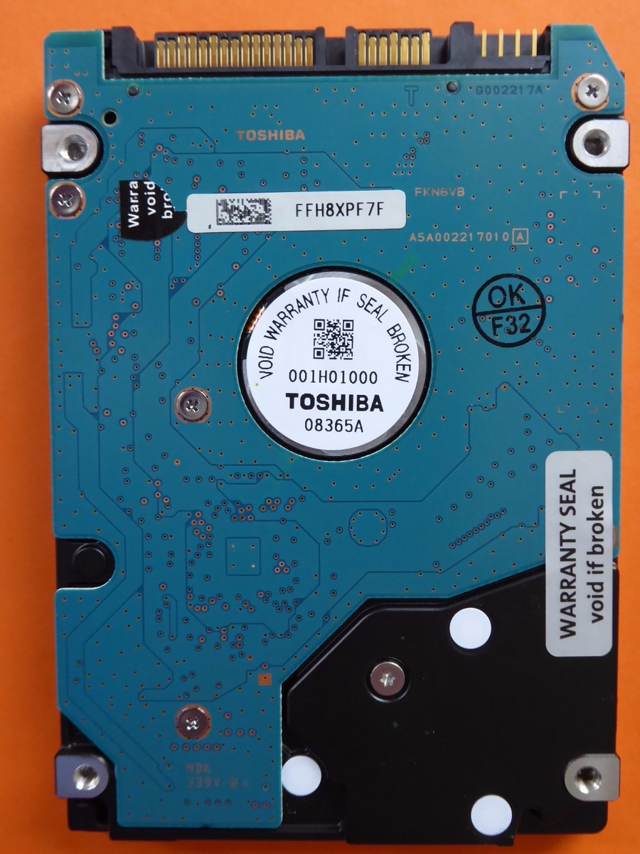 320GB Toshiba MK3252GSX HDD2H01 C WL01 T | LV010A | G002217A #213 320GB Toshiba MK3252GSX HDD2H01 C WL01 T | LV010A | G002217A #213