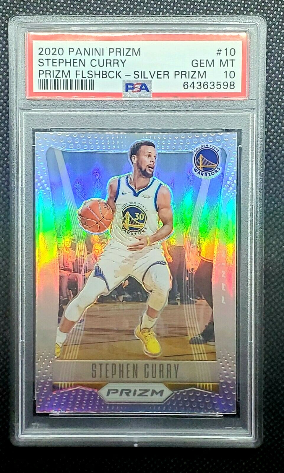 Stephen Curry 2020 Prizm #10 Flashback - Silver Price Guide